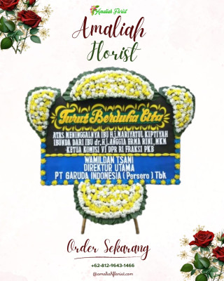 Papan Bunga Duka di Poris Gaga Baru