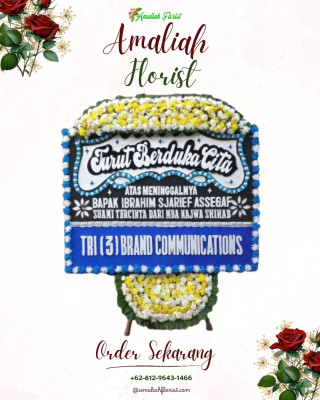 Papan Bunga Duka di Poris Gaga Baru